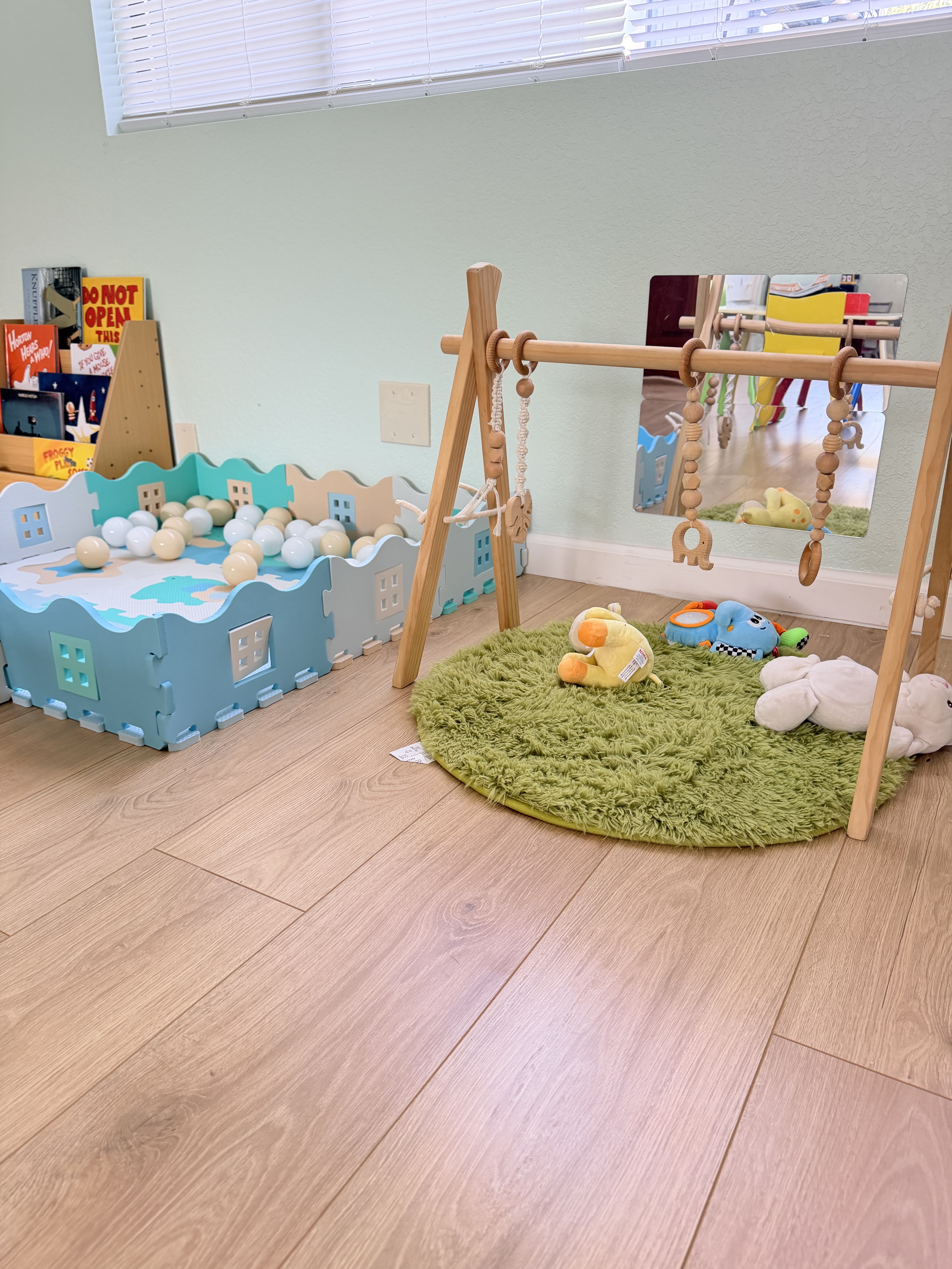 Infant play area