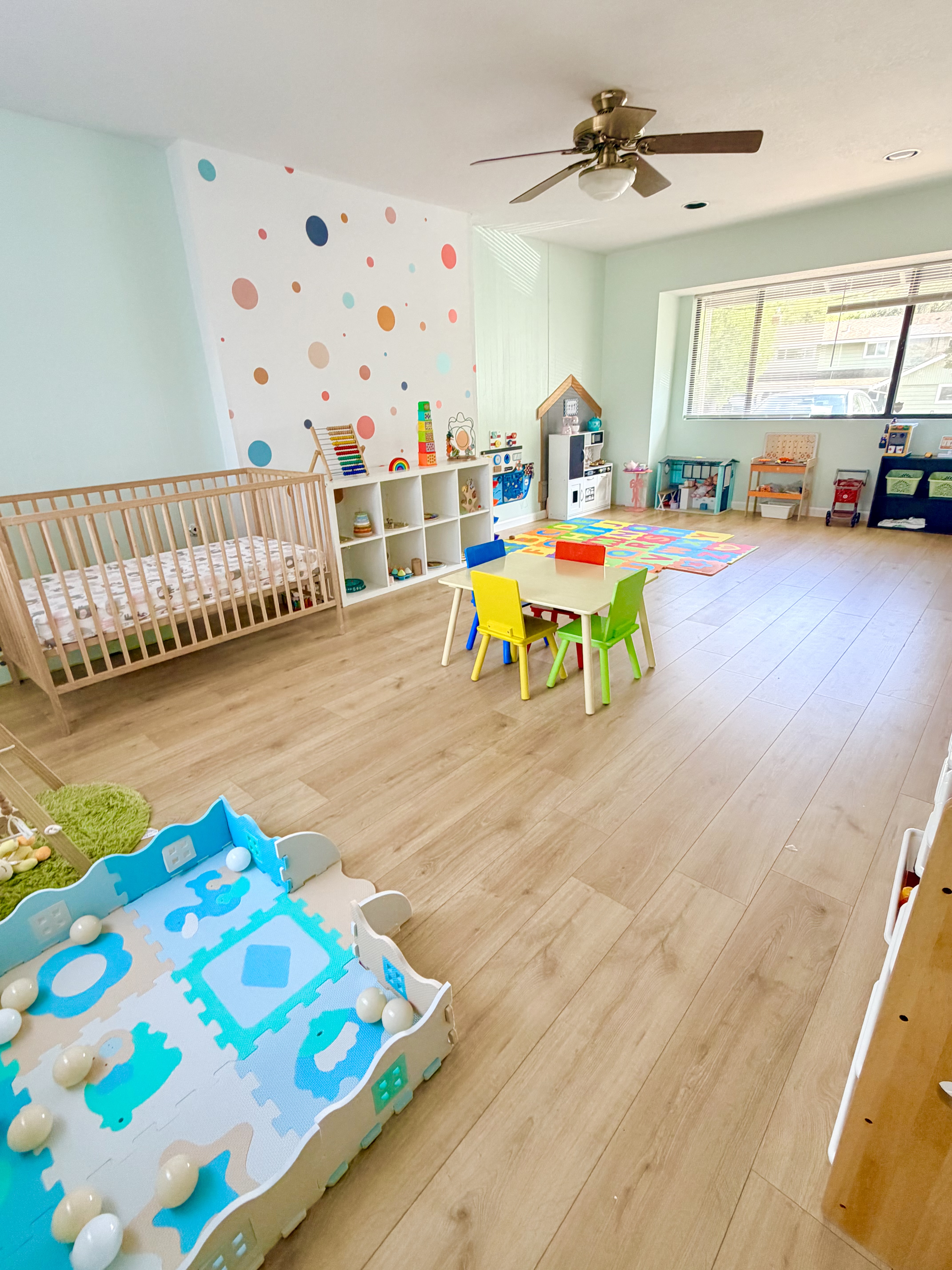 Daycare room overview